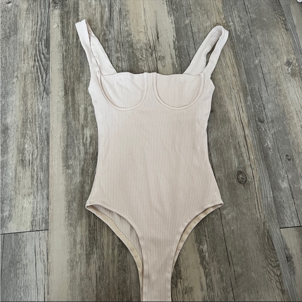 Princess Polly Kloye Bodysuit in Beige